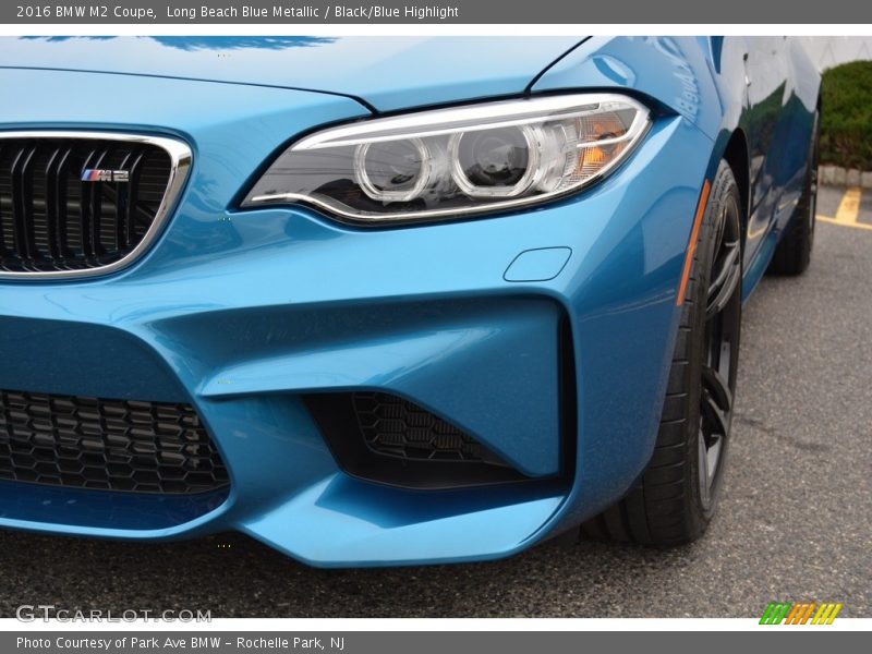 Long Beach Blue Metallic / Black/Blue Highlight 2016 BMW M2 Coupe