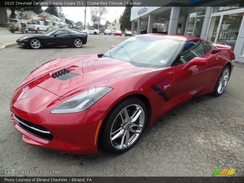 Crystal Red Tintcoat / Kalahari 2015 Chevrolet Corvette Stingray Coupe Z51