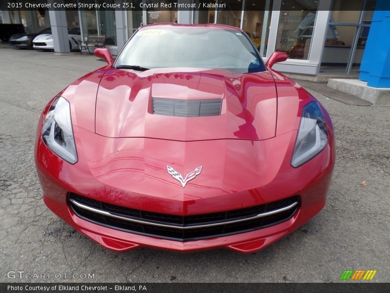 Crystal Red Tintcoat / Kalahari 2015 Chevrolet Corvette Stingray Coupe Z51