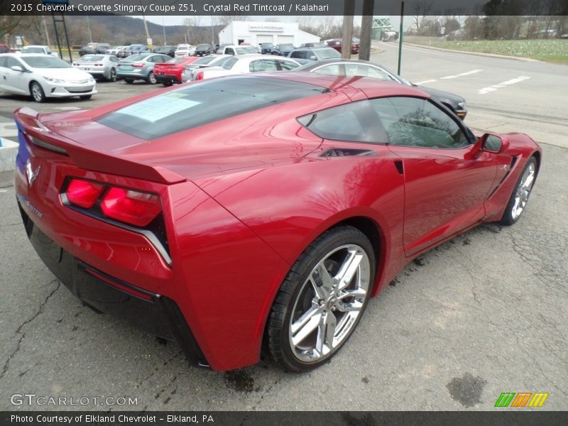 Crystal Red Tintcoat / Kalahari 2015 Chevrolet Corvette Stingray Coupe Z51