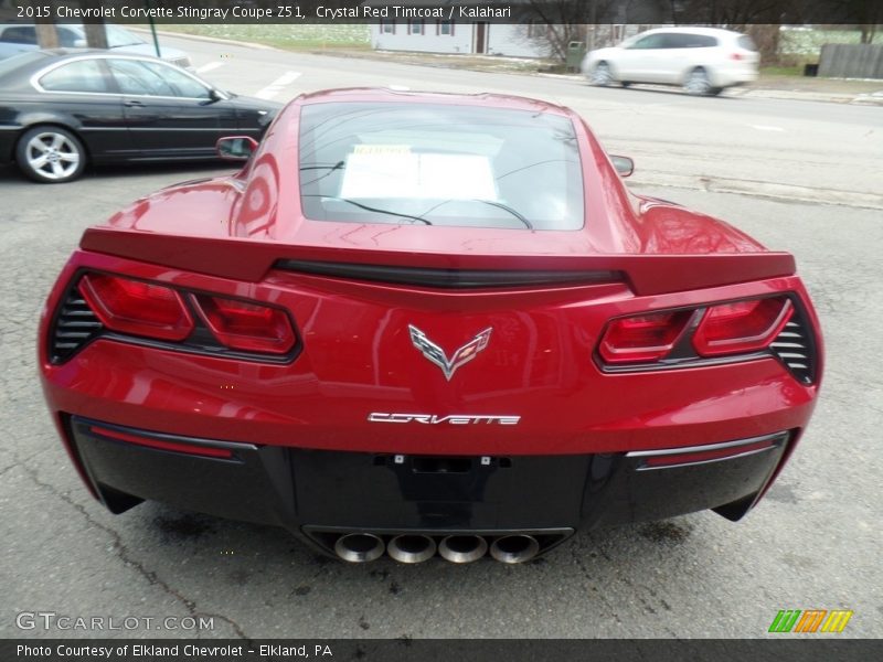 Crystal Red Tintcoat / Kalahari 2015 Chevrolet Corvette Stingray Coupe Z51