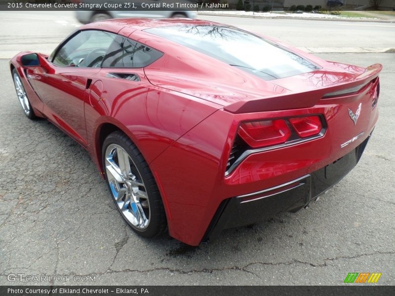 Crystal Red Tintcoat / Kalahari 2015 Chevrolet Corvette Stingray Coupe Z51