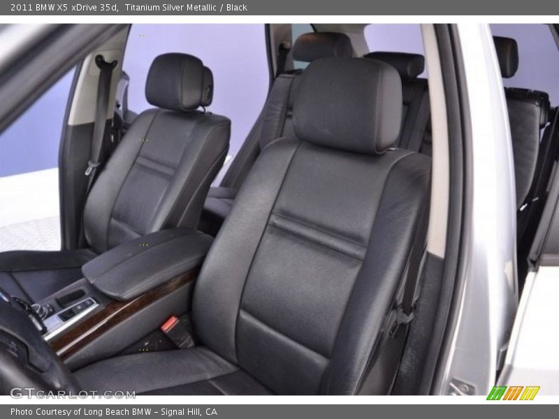 Titanium Silver Metallic / Black 2011 BMW X5 xDrive 35d