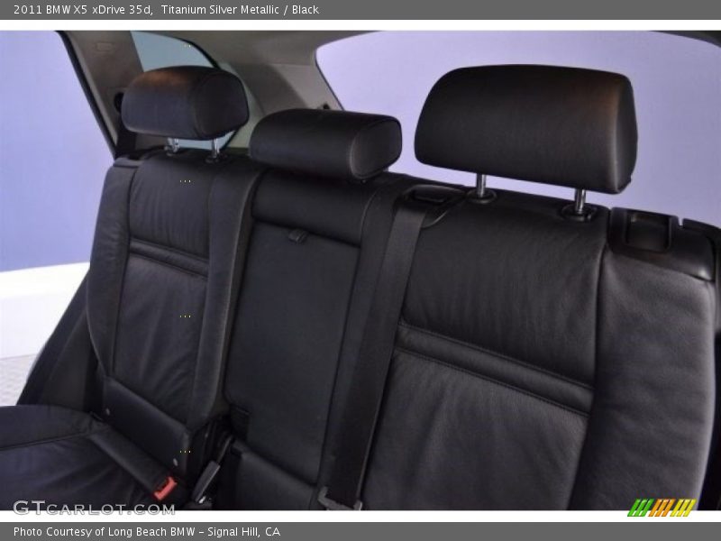 Titanium Silver Metallic / Black 2011 BMW X5 xDrive 35d