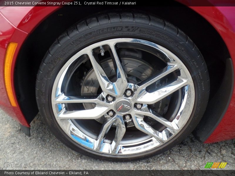 Crystal Red Tintcoat / Kalahari 2015 Chevrolet Corvette Stingray Coupe Z51