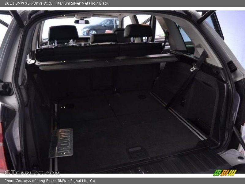 Titanium Silver Metallic / Black 2011 BMW X5 xDrive 35d