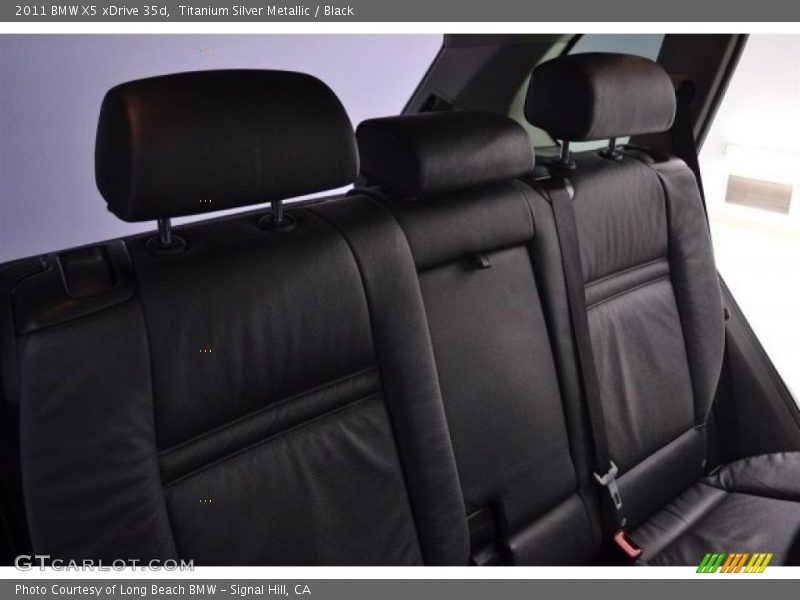 Titanium Silver Metallic / Black 2011 BMW X5 xDrive 35d