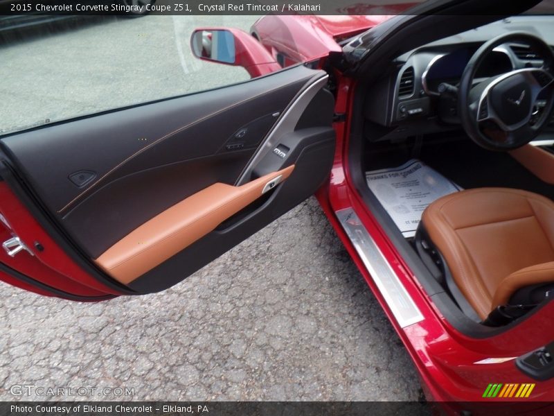 Crystal Red Tintcoat / Kalahari 2015 Chevrolet Corvette Stingray Coupe Z51
