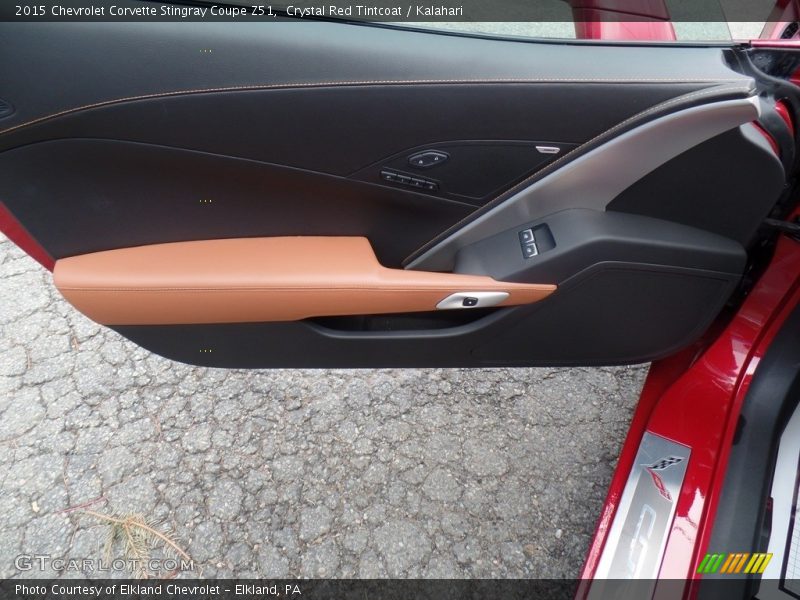 Crystal Red Tintcoat / Kalahari 2015 Chevrolet Corvette Stingray Coupe Z51