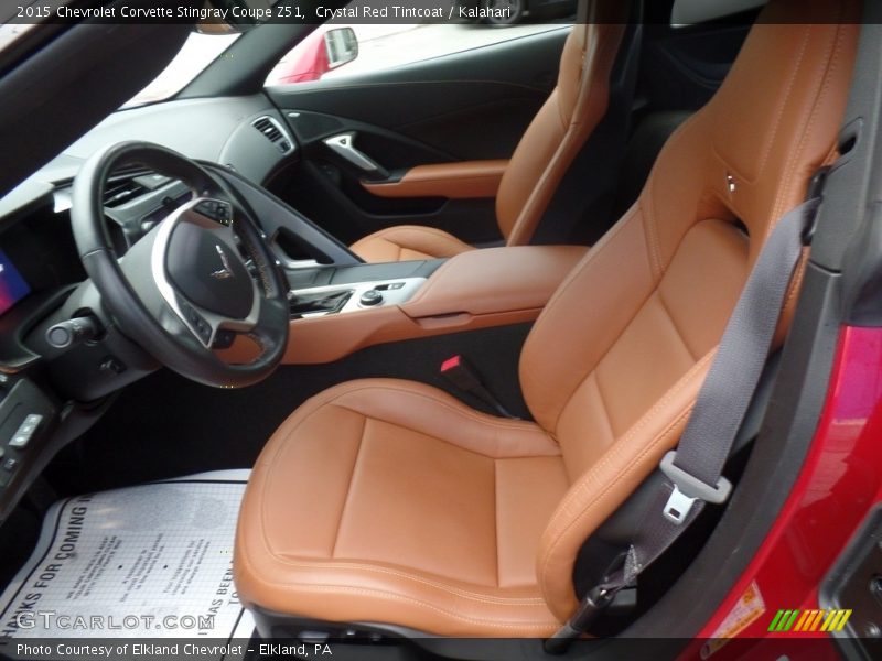 Front Seat of 2015 Corvette Stingray Coupe Z51