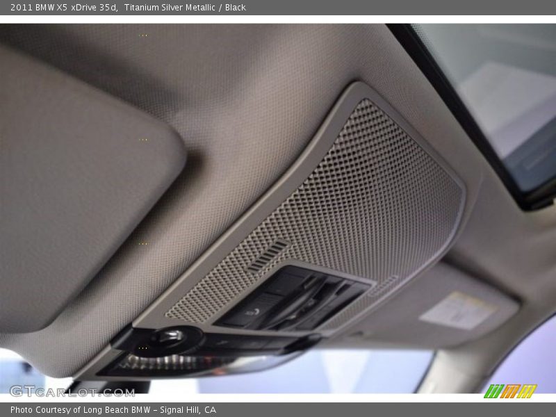 Titanium Silver Metallic / Black 2011 BMW X5 xDrive 35d