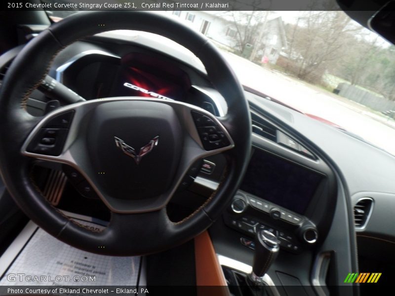 Crystal Red Tintcoat / Kalahari 2015 Chevrolet Corvette Stingray Coupe Z51