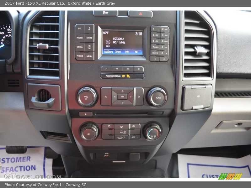 Controls of 2017 F150 XL Regular Cab