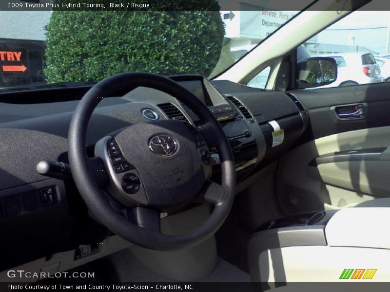 Black / Bisque 2009 Toyota Prius Hybrid Touring