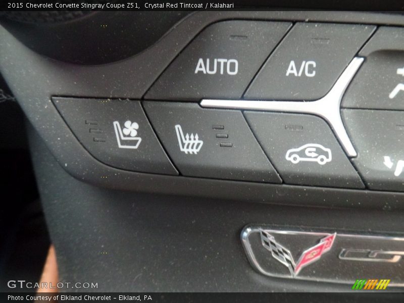 Crystal Red Tintcoat / Kalahari 2015 Chevrolet Corvette Stingray Coupe Z51