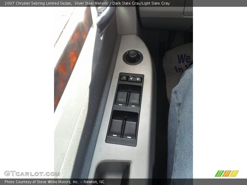 Silver Steel Metallic / Dark Slate Gray/Light Slate Gray 2007 Chrysler Sebring Limited Sedan