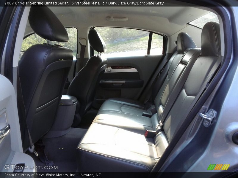Silver Steel Metallic / Dark Slate Gray/Light Slate Gray 2007 Chrysler Sebring Limited Sedan