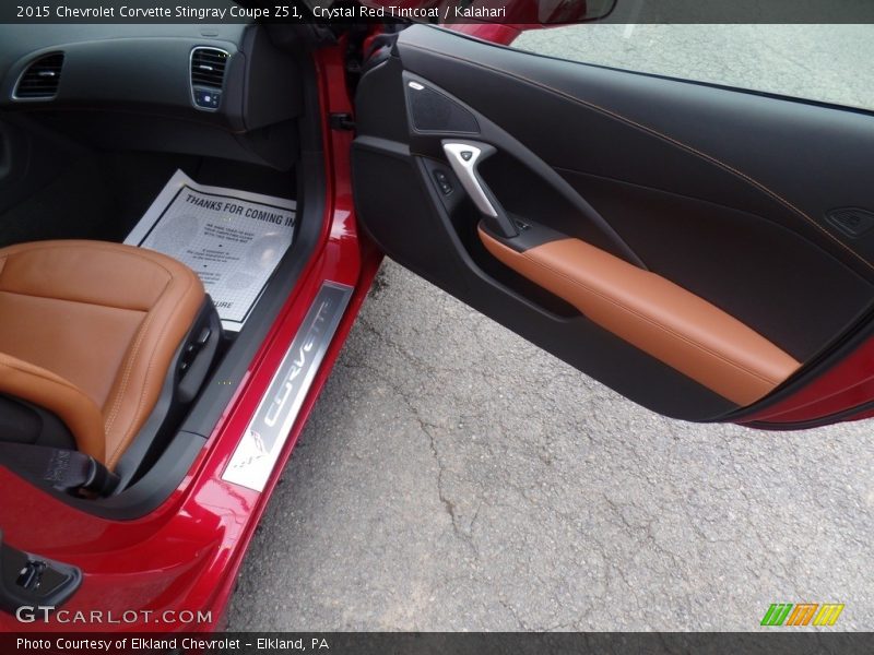 Crystal Red Tintcoat / Kalahari 2015 Chevrolet Corvette Stingray Coupe Z51