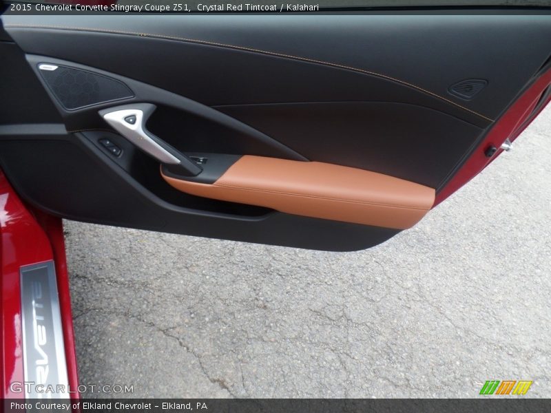 Crystal Red Tintcoat / Kalahari 2015 Chevrolet Corvette Stingray Coupe Z51