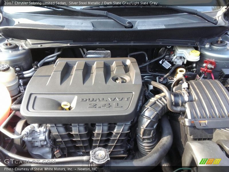 Silver Steel Metallic / Dark Slate Gray/Light Slate Gray 2007 Chrysler Sebring Limited Sedan