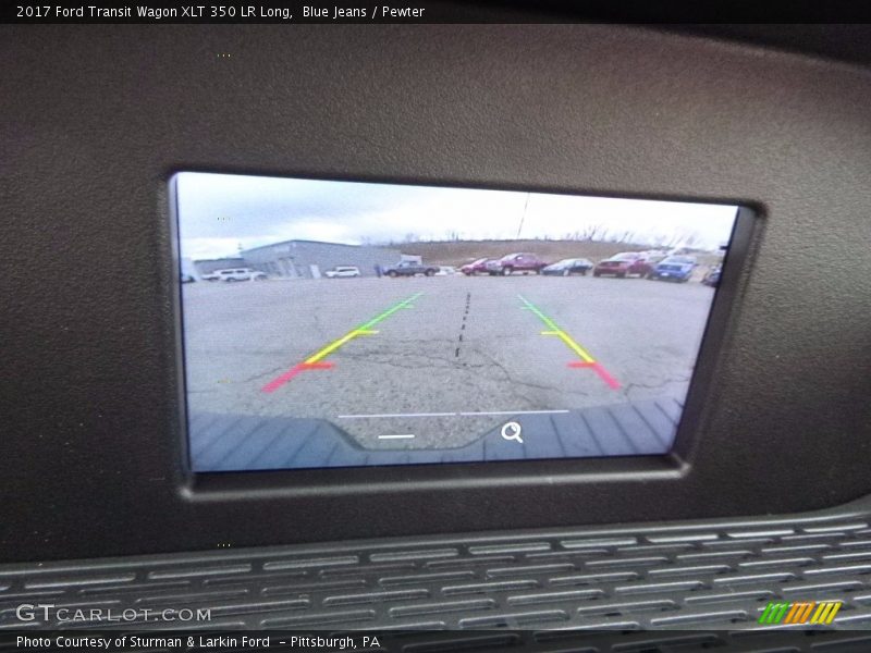 Blue Jeans / Pewter 2017 Ford Transit Wagon XLT 350 LR Long