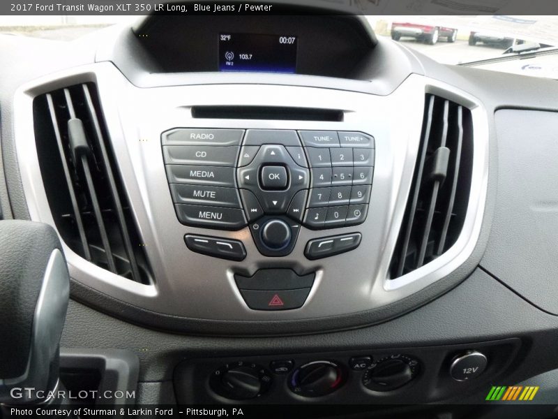 Controls of 2017 Transit Wagon XLT 350 LR Long