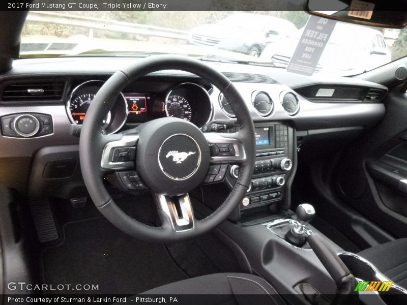 Dashboard of 2017 Mustang GT Coupe