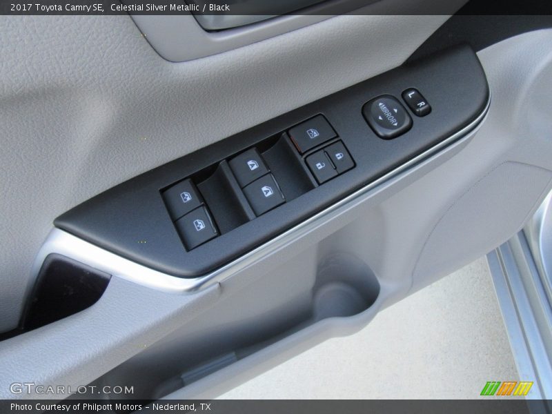 Celestial Silver Metallic / Black 2017 Toyota Camry SE