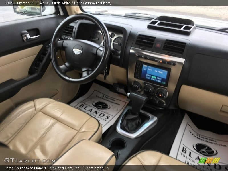 Birch White / Light Cashmere/Ebony 2009 Hummer H3 T Alpha