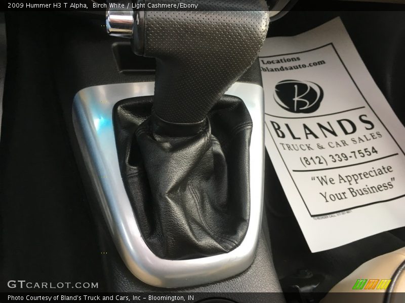 Birch White / Light Cashmere/Ebony 2009 Hummer H3 T Alpha
