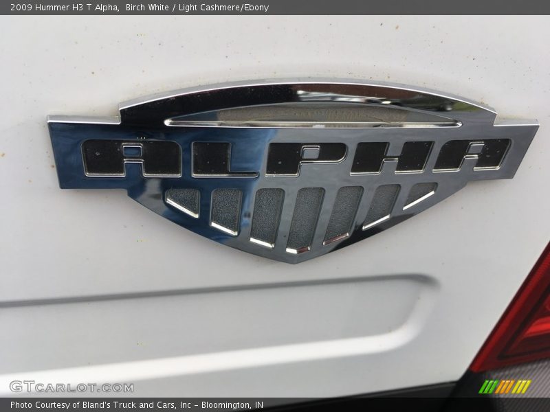 Birch White / Light Cashmere/Ebony 2009 Hummer H3 T Alpha