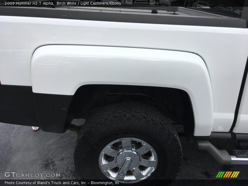 Birch White / Light Cashmere/Ebony 2009 Hummer H3 T Alpha