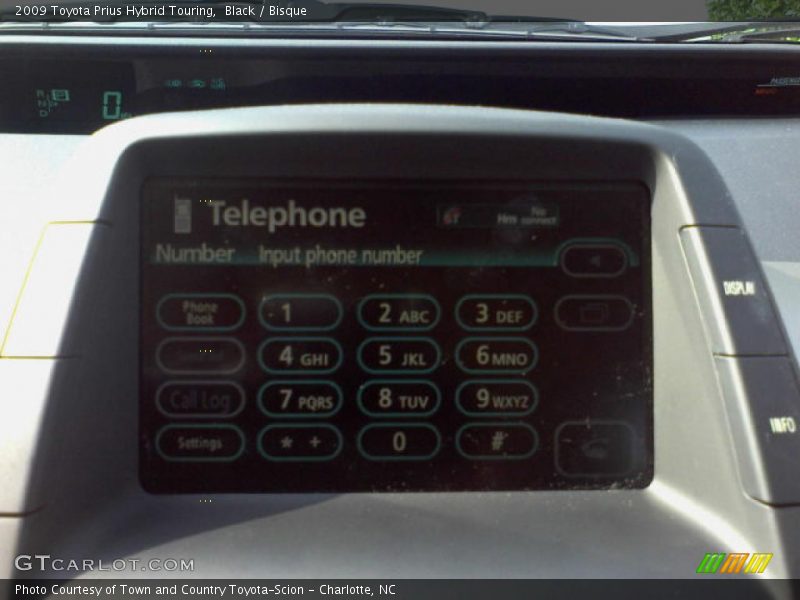 Black / Bisque 2009 Toyota Prius Hybrid Touring