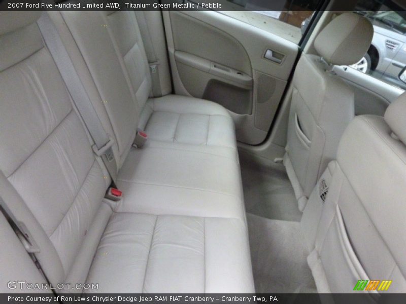 Titanium Green Metallic / Pebble 2007 Ford Five Hundred Limited AWD