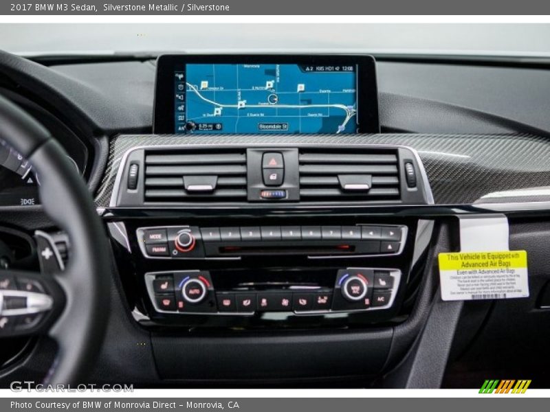 Controls of 2017 M3 Sedan