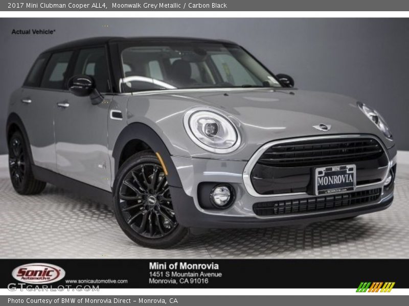 Moonwalk Grey Metallic / Carbon Black 2017 Mini Clubman Cooper ALL4