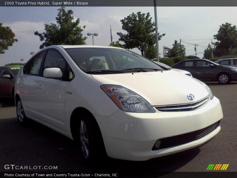 Super White / Bisque 2009 Toyota Prius Hybrid