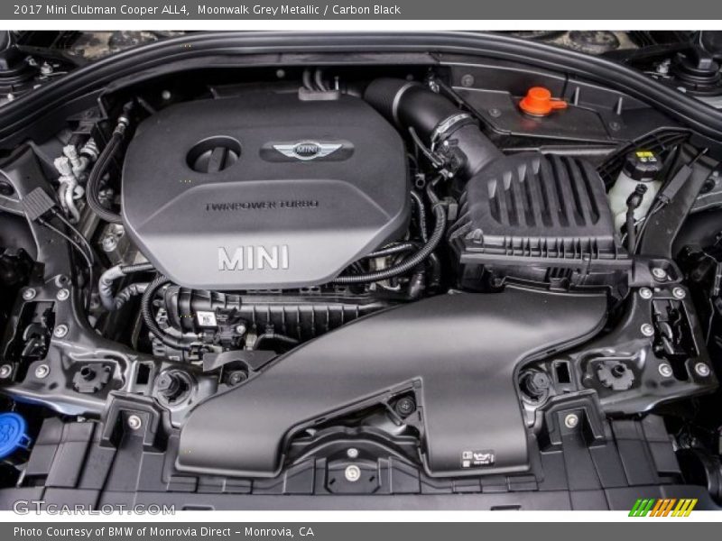 Moonwalk Grey Metallic / Carbon Black 2017 Mini Clubman Cooper ALL4