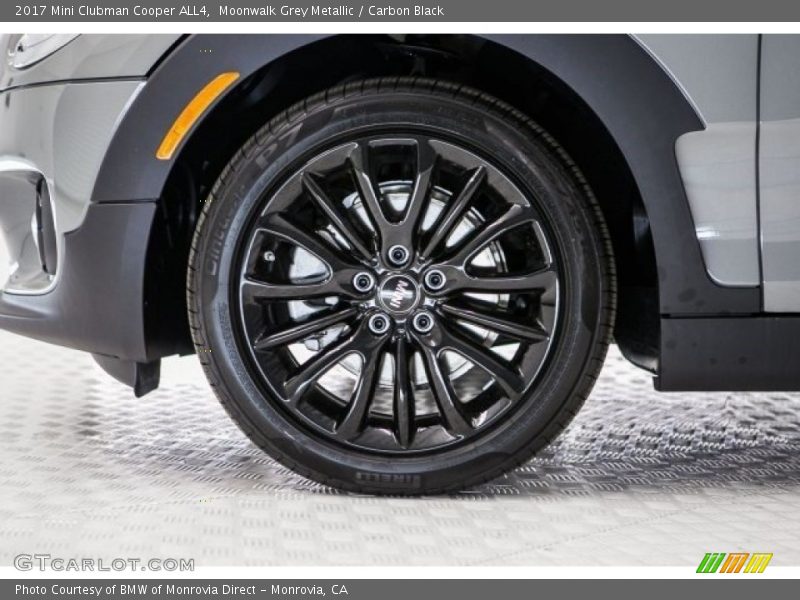 Moonwalk Grey Metallic / Carbon Black 2017 Mini Clubman Cooper ALL4