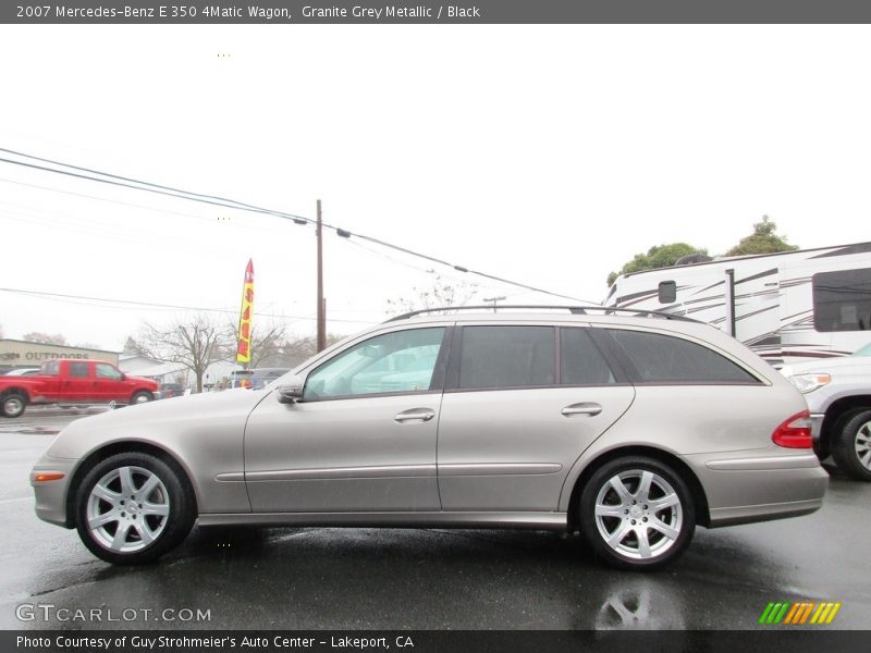 Granite Grey Metallic / Black 2007 Mercedes-Benz E 350 4Matic Wagon