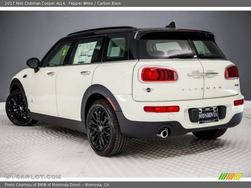 Pepper White / Carbon Black 2017 Mini Clubman Cooper ALL4