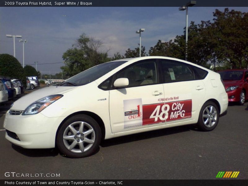 Super White / Bisque 2009 Toyota Prius Hybrid