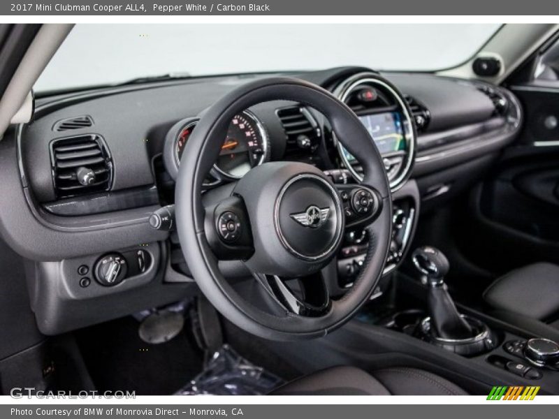 Pepper White / Carbon Black 2017 Mini Clubman Cooper ALL4