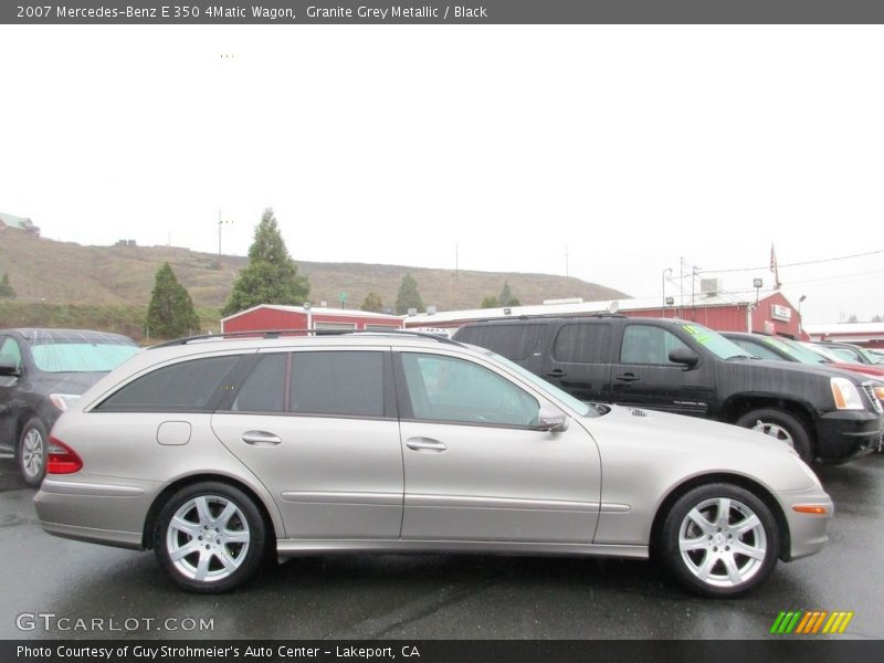 Granite Grey Metallic / Black 2007 Mercedes-Benz E 350 4Matic Wagon