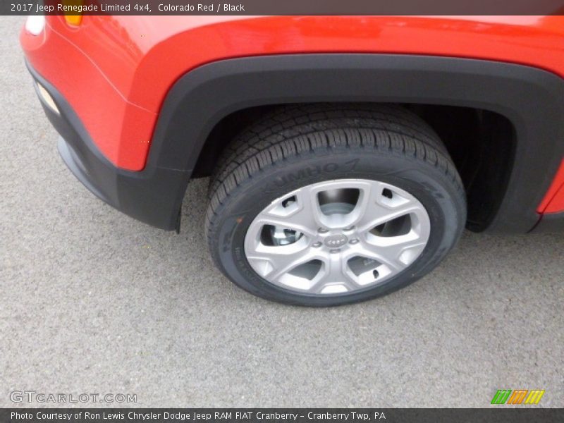 Colorado Red / Black 2017 Jeep Renegade Limited 4x4