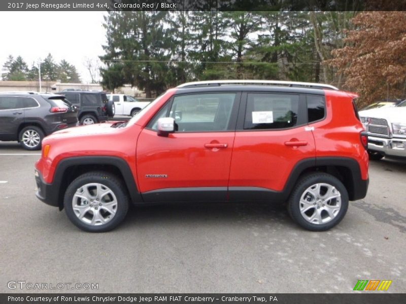  2017 Renegade Limited 4x4 Colorado Red