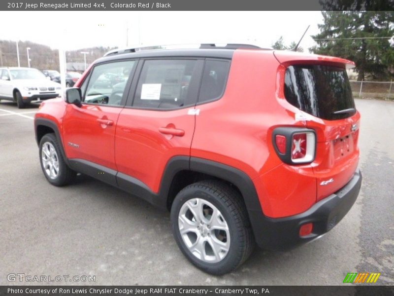 Colorado Red / Black 2017 Jeep Renegade Limited 4x4