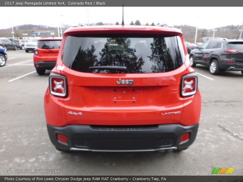 Colorado Red / Black 2017 Jeep Renegade Limited 4x4