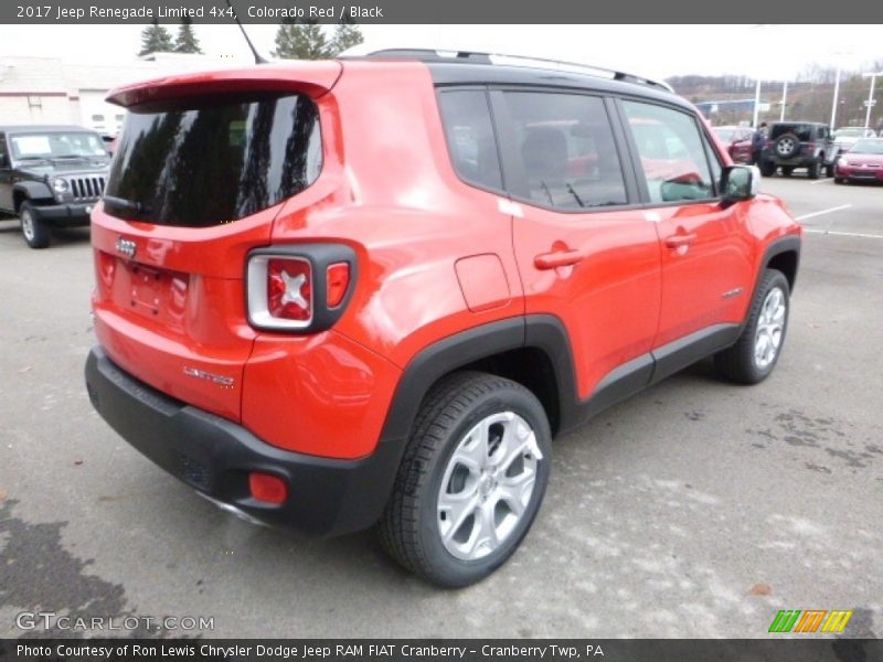 Colorado Red / Black 2017 Jeep Renegade Limited 4x4