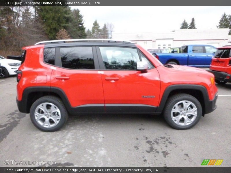 Colorado Red / Black 2017 Jeep Renegade Limited 4x4